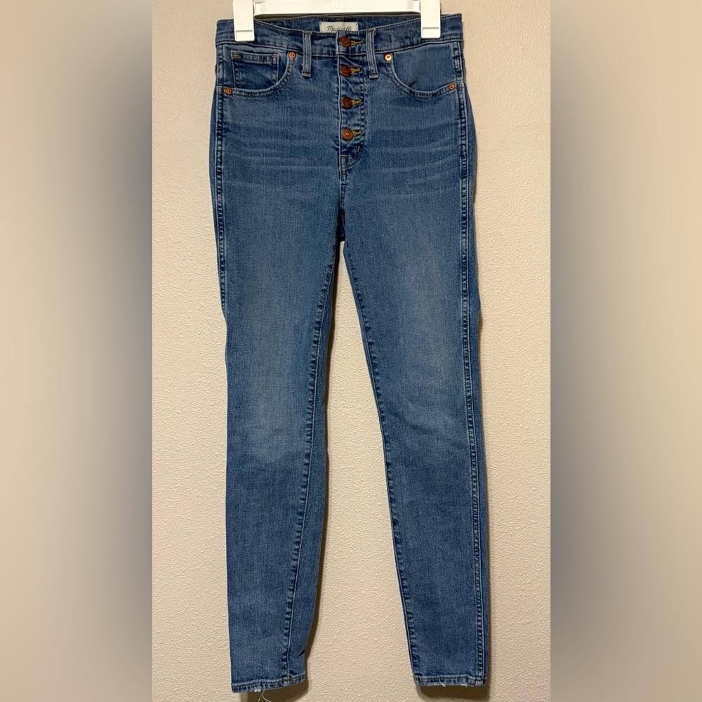 Madewell Women's Straight Leg Blue Jeans
